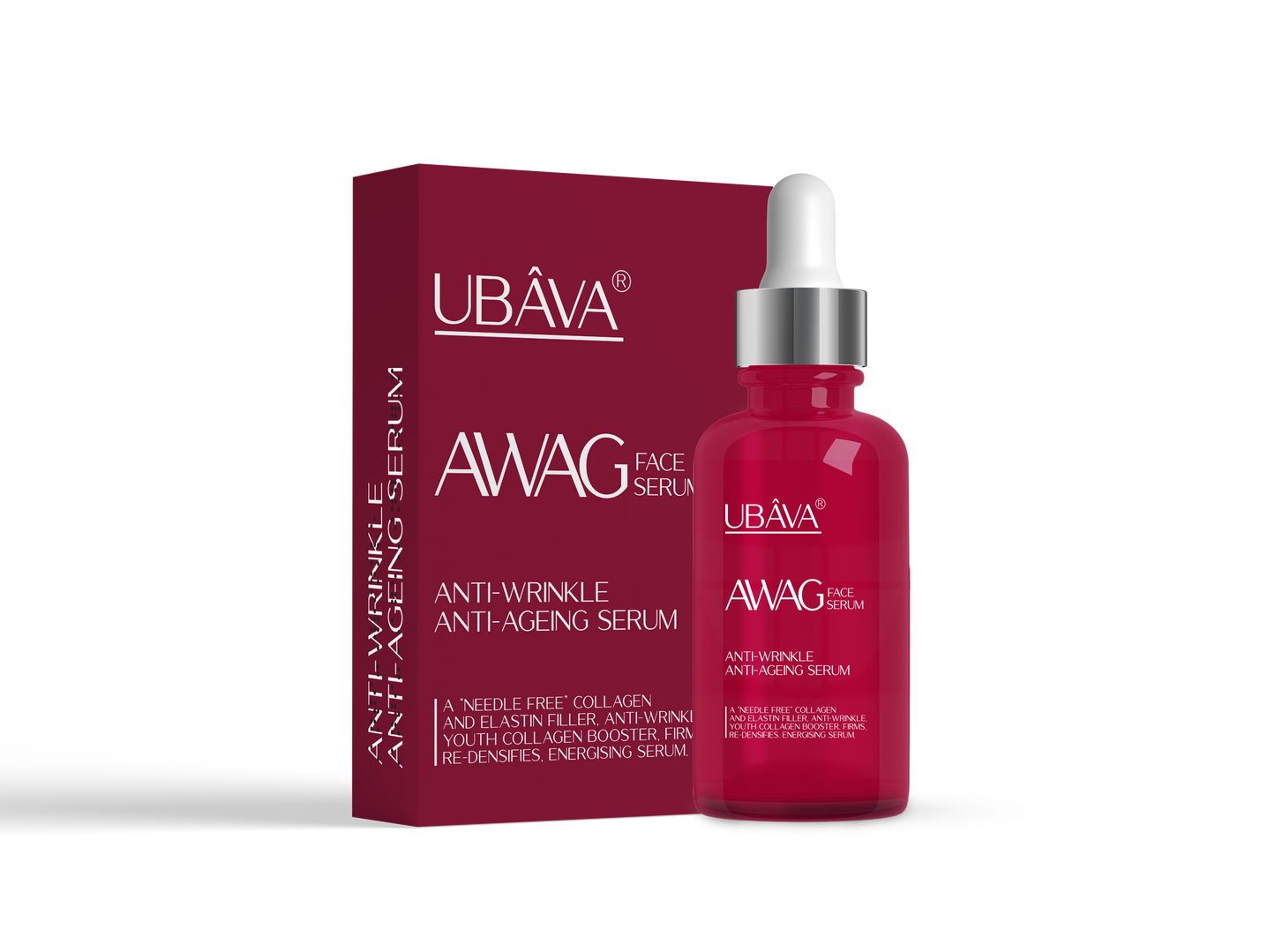 UBÂVA® AWAG Anti-Wrinkle Anti-Ageing Face Formulation.