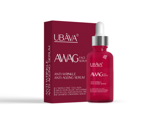 UBÂVA® AWAG Anti-Wrinkle Anti-Ageing Face Formulation.